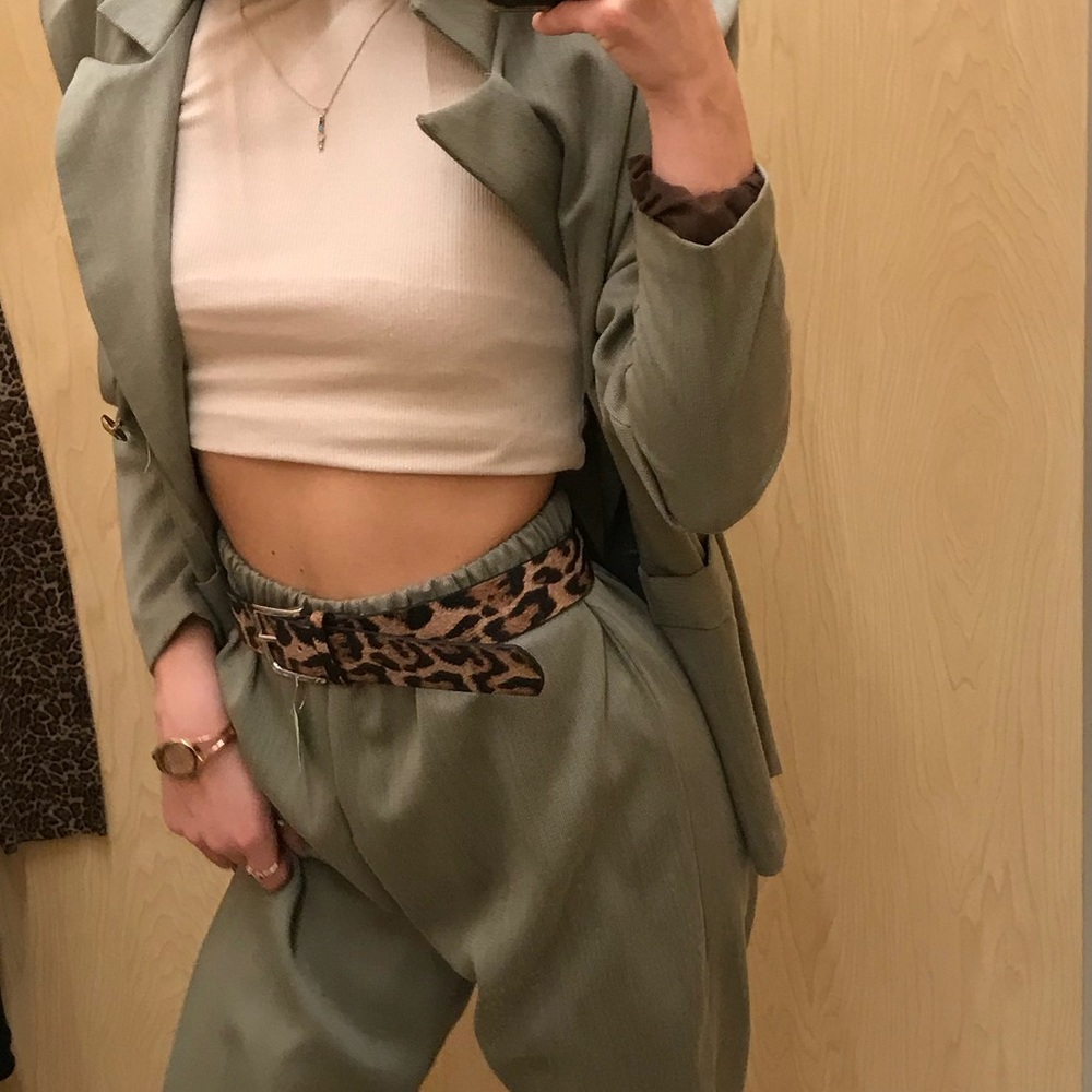 Animal Print Belt Cheetah